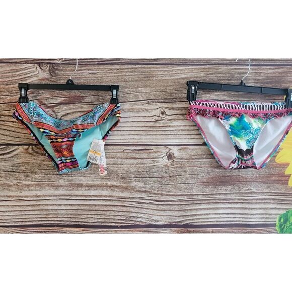The Bikini Lab bottoms set of ( 2 ) small NWT - Picture 1 of 10
